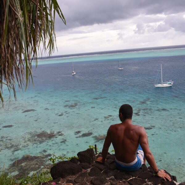 huahine randonnee plage vue photos